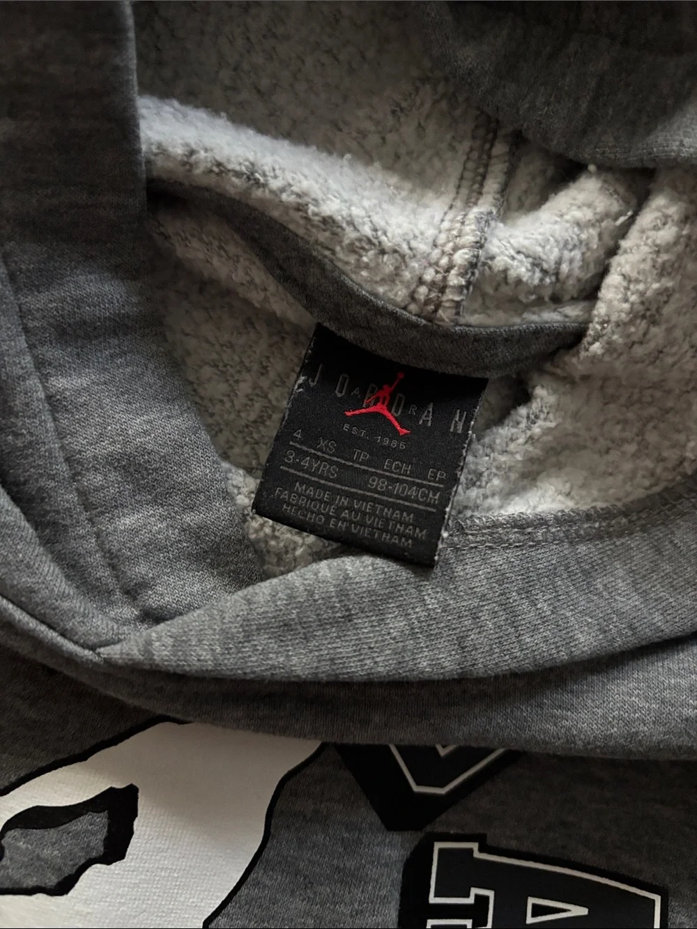 Nike Grey Jordan Pullover Hoodie & Joggers Pants Set